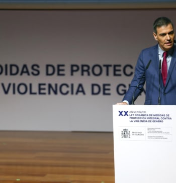 Sánchez da un toque a los "operadores del Derecho" por la violencia [...]