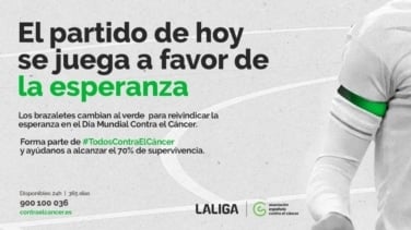 Los clubes de LaLiga se unen de nuevo a la campaña de la Asociación Española Contra el Cáncer