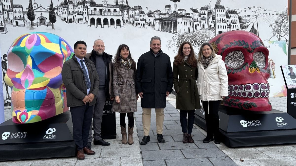 Parla acoge la exposición de arte urbano Mexicráneos, impulsada por Grupo Albia