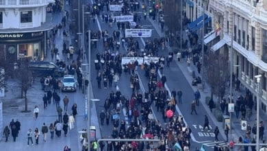 Abogados y procuradores se manifiestan en Madrid para exigir la pasarela al RETA sin apoyo de mutualistas de otras profesiones