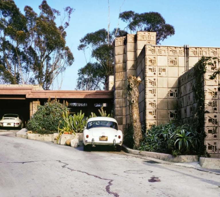 Freeman House, la casa 'maldita' de Frank Lloyd Wright en Hollywood que amenaza ruina