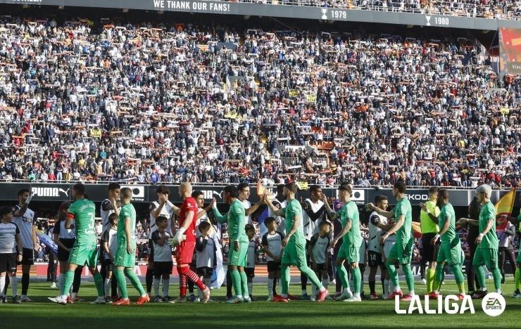 La asistencia a los estadios de LALIGA durante la primera vuelta subió un 10,9% con respecto al mismo periodo de la temporada anterior