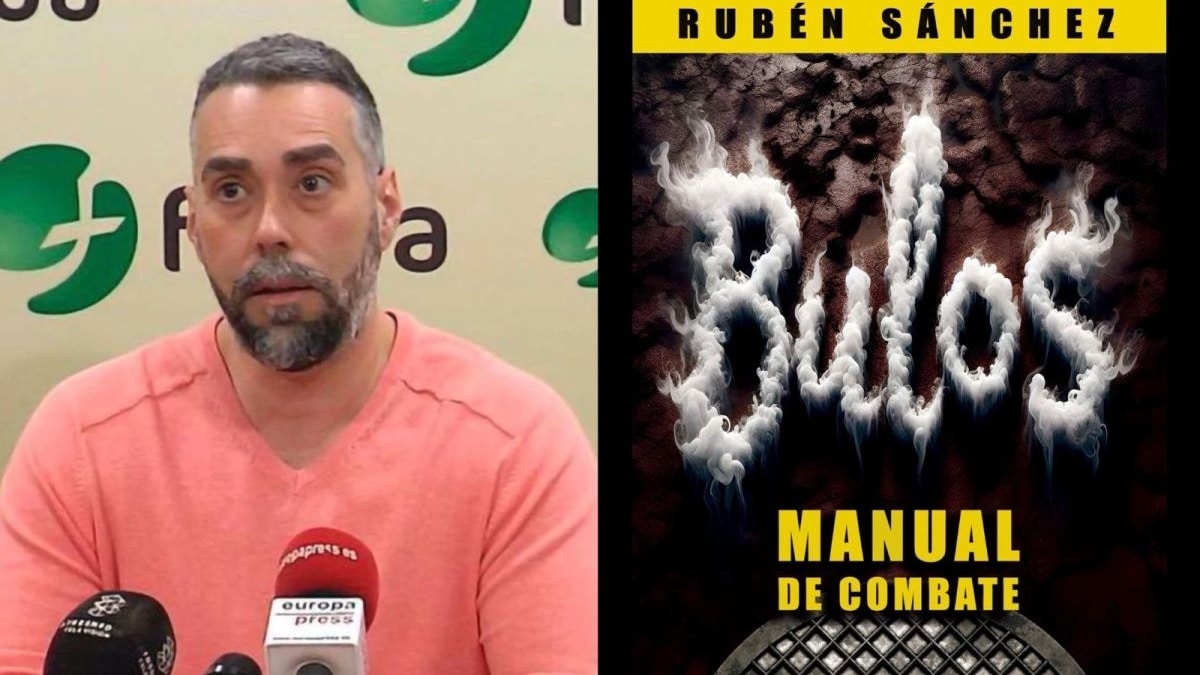 Rubén Sánchez, secretario general de Facua, publica su cuarto libro 'Bulos: Manual de Combate'