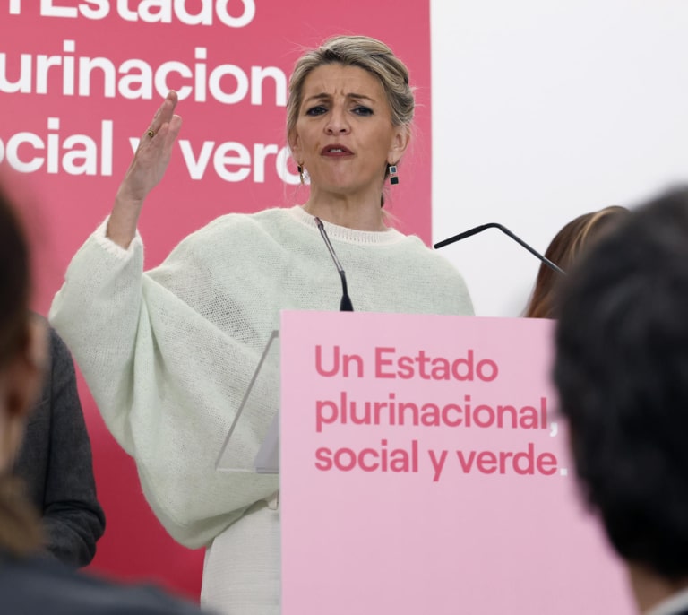 Yolanda Díaz llama a priorizar la "Europa social" y se opone al aumento del gasto de Defensa