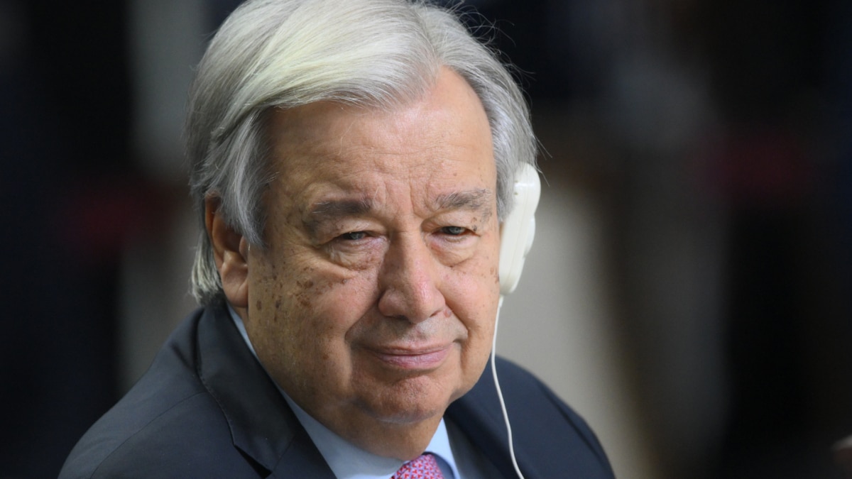 Rusia, Kazán: el Secretario General de las Naciones Unidas, Antonio Guterres en una imagen de archivo