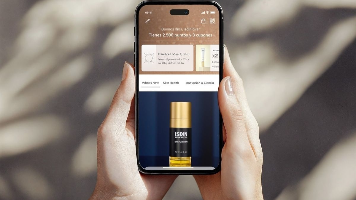 ISDIN presenta una app que combina ciencia y tecnología para el cuidado de la piel