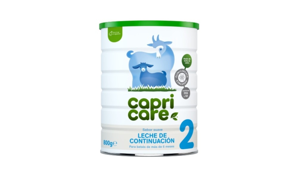 Leche de continuación de cabra Capricare para bebés de 6 a 12 meses