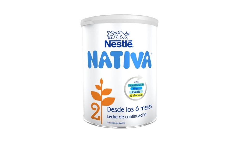 Leche de fórmula Nestlé NATIVA 2