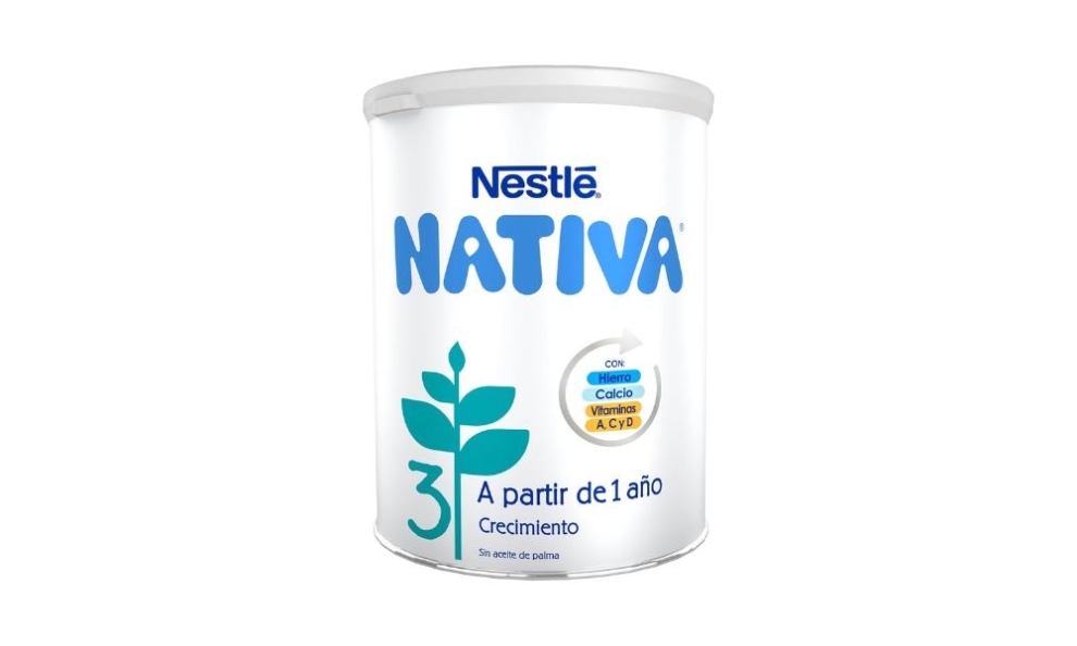 Leche de fórmula Nestlé NATIVA 3