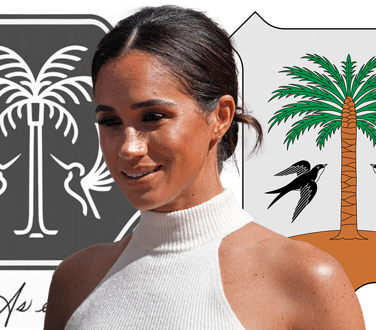 Meghan Markle 'fusila' el escudo del pueblo mallorquín de Porreres