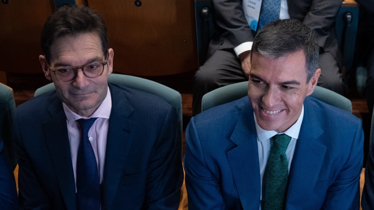 Joseph Oughourlian y Pedro Sánchez