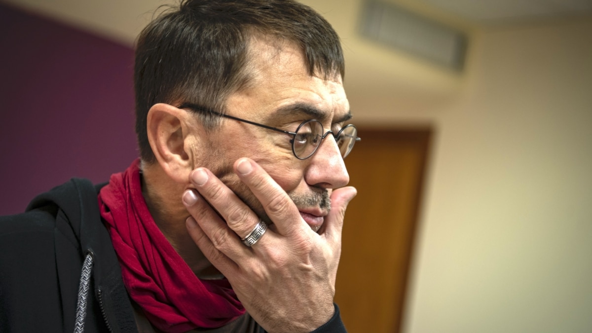 El exprofesor de la Universidad Complutense Juan Carlos Monedero en una imagen de archivo