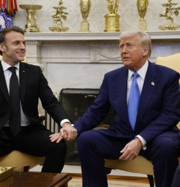 Macron corrige a Trump en la Casa Blanca y le pide que [...]