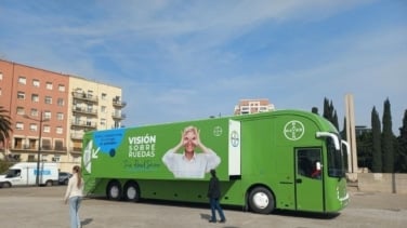 Llega a la Comunidad Valenciana la campaña de sensibilización sobre salud oftalmológica 'Visión sobre ruedas'