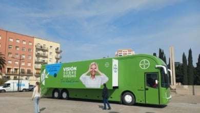 Llega a la Comunidad Valenciana la campaña de sensibilización sobre salud oftalmológica 'Visión sobre ruedas'