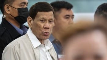 El expresidente de Filipinas Rodrigo Duterte, detenido por crímenes contra la humanidad