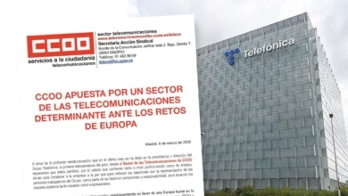 CCOO respalda el discurso de Telefónica de crear una Europa "fuerte" en tecnología y telecomunicaciones