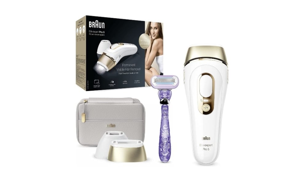 Depiladora luz pulsada Braun Silk-expert Pro 5