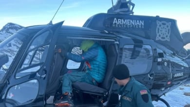 Equipos de rescate armenios hallan sin vida al turista español desaparecido tras alud