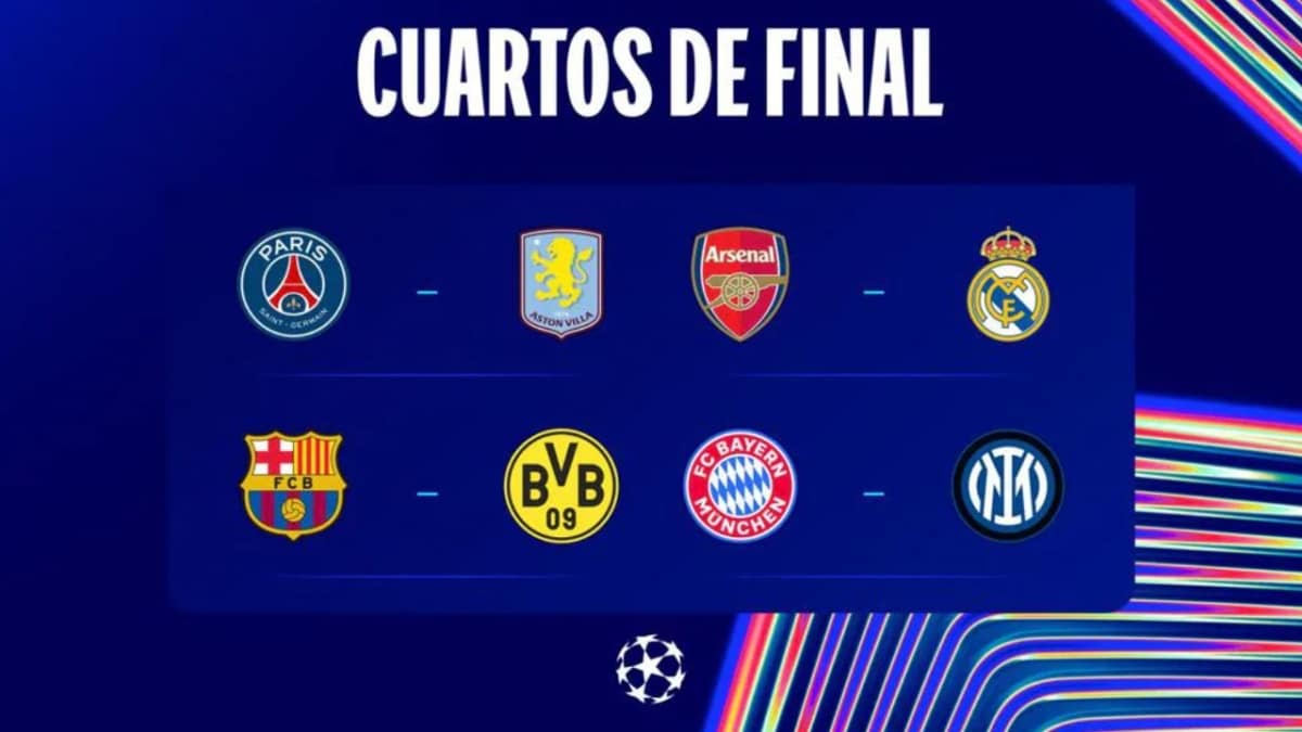 Cuartos de final de la UEFA Champions League 2024/2025