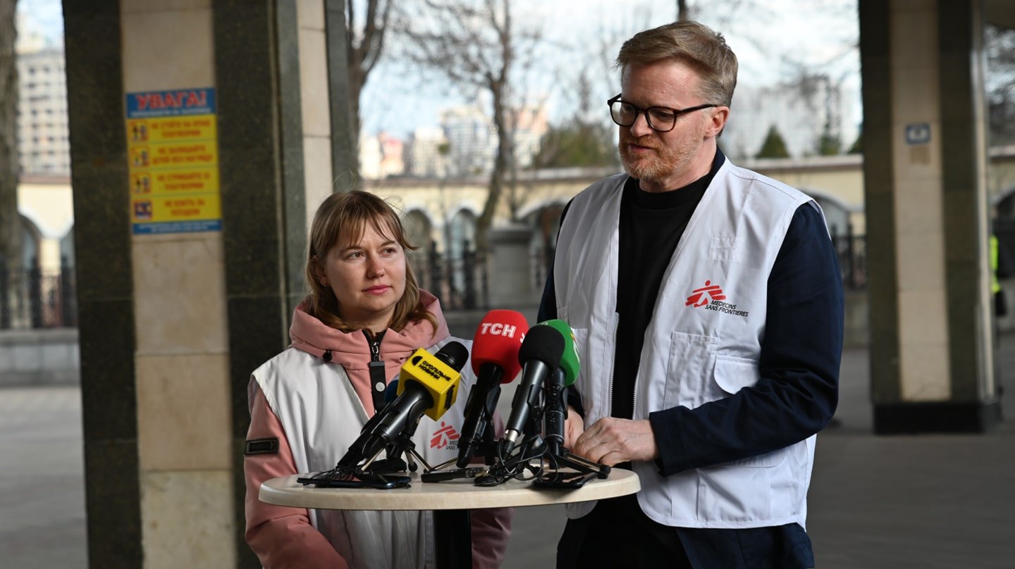 Christopher Stokes, responsable de Médicos sin Fronteras con base en Bruselas.