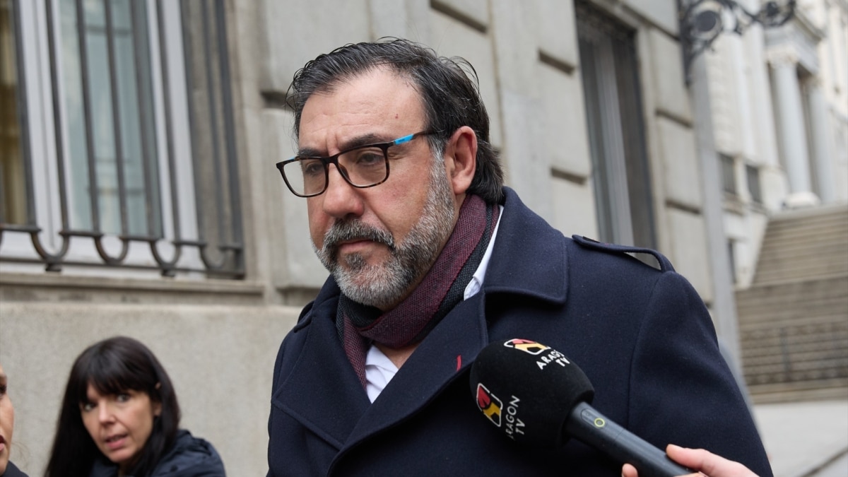 El hermano de Koldo García, Joseba García, a su salida del Tribunal Supremo.