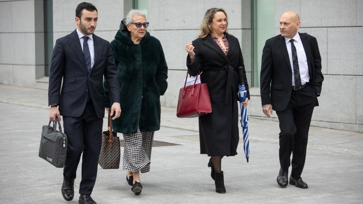 La investigada por entregar 90.000 euros en la sede del PSOE de Ferraz en octubre de 2020 por orden de Víctor de Aldama, Carmen Pano, llega a declarar a la Audiencia Nacional por el ‘caso hidrocarburos’, a 19 de marzo de 2025, en Madrid (España).