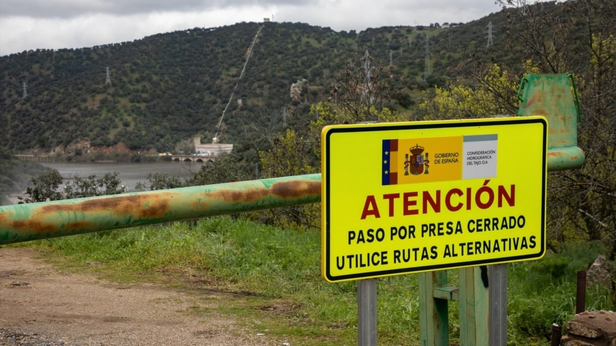 Envían alerta a móviles en seis municipios del Alberche (Toledo) por riesgo de inundaciones