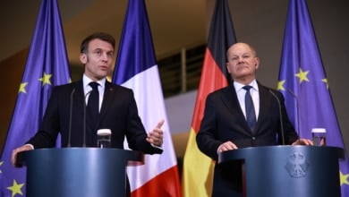 Francia, Alemania y Reino Unido hacen caso omiso a la demanda de Putin para que cese su ayuda militar a Kiev