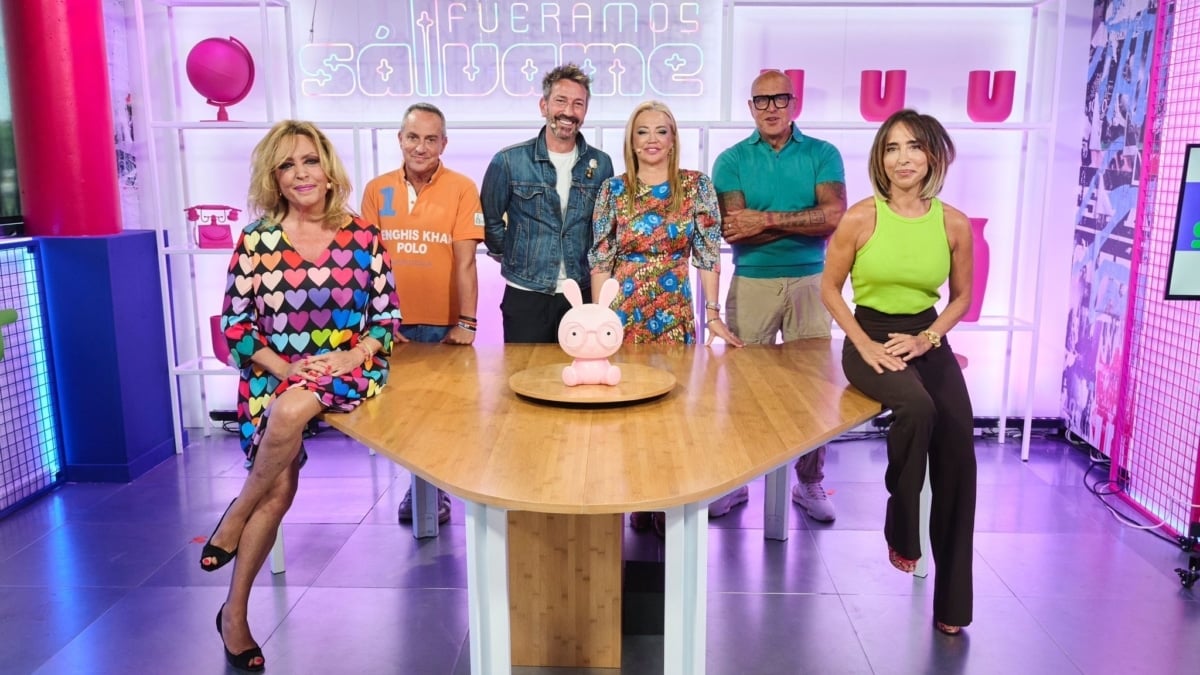 Lydia Lozano, Víctor Sandoval, David Valldeperas, Belén Esteban, Kiko Matamoros y María Patiño