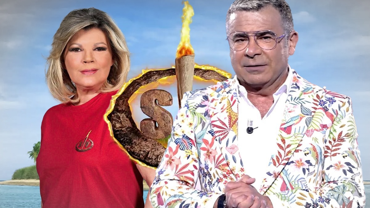 Terelu Campos y Jorge Javier Vázquez, concursante y presentador de 'Supervivientes 2025'